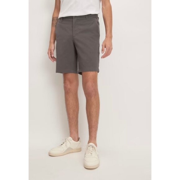 Everlane The 9" Slim-Fit Performance Chino Short Men's Size 35 in Slate Gray NWT - Picture 1 of 8